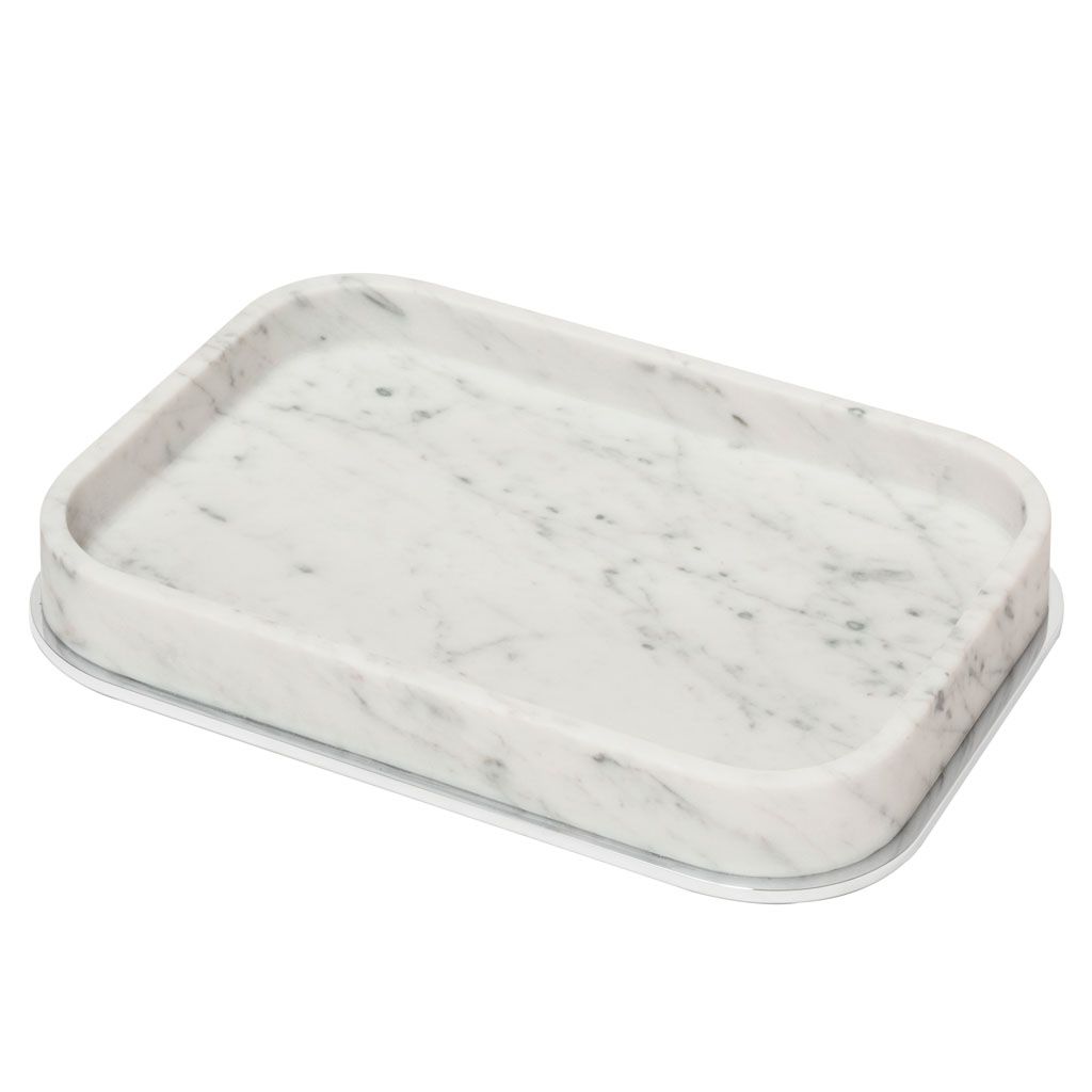 GIOBAGNARA · Venice Shop · Arabescato marble rectangular valet tray Positano Giobagnara